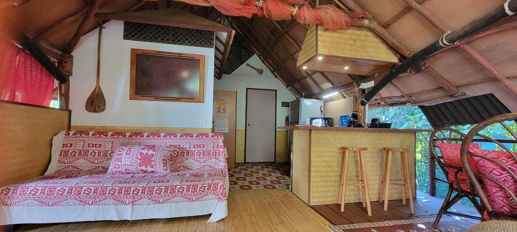 Location " La Pirogue " Maison D'Hotes A Moorea Haapiti Exteriör bild