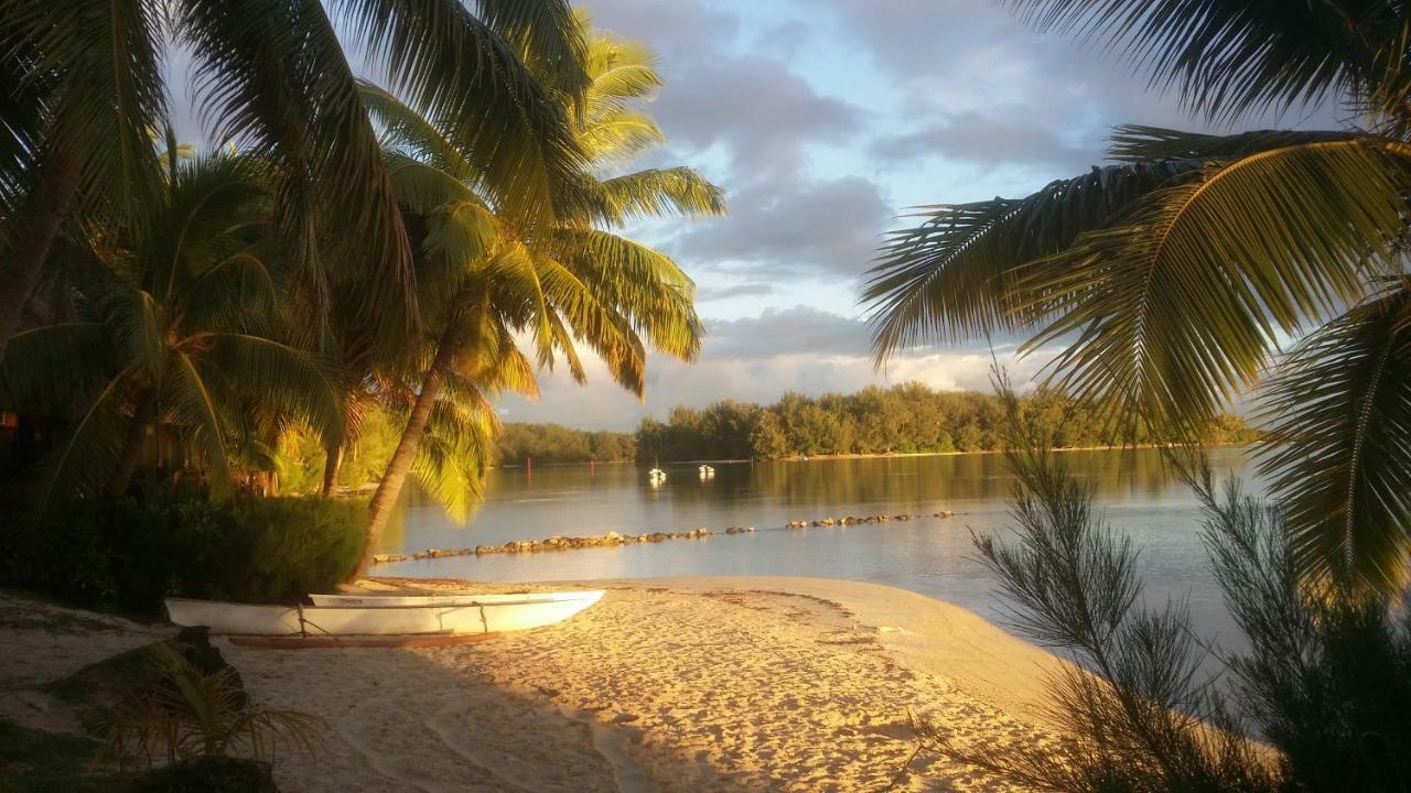 Location " La Pirogue " Maison D'Hotes A Moorea Haapiti Exteriör bild