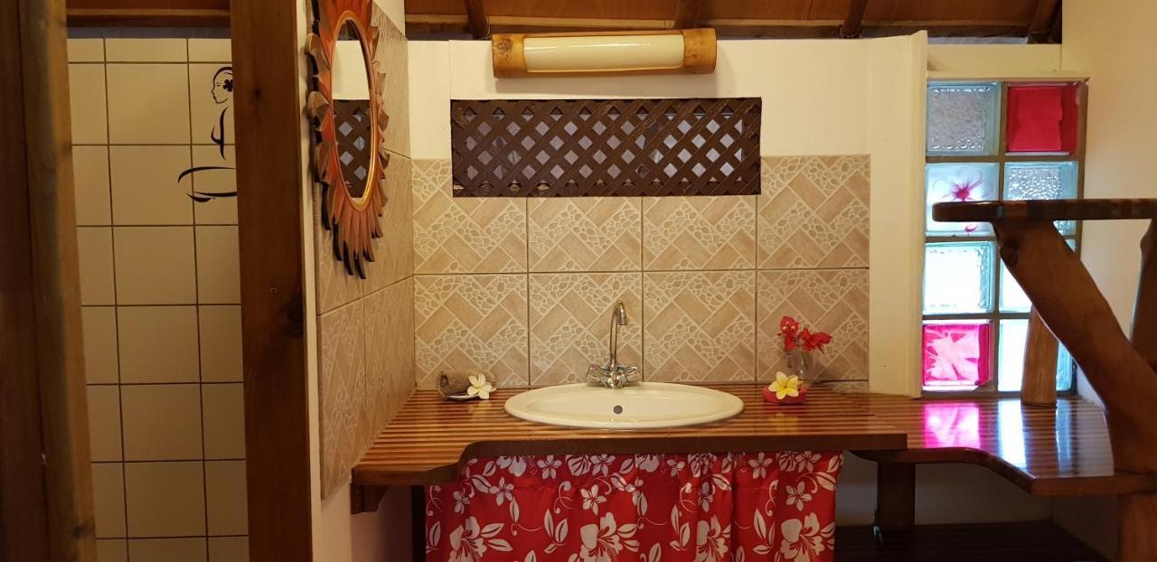 Location " La Pirogue " Maison D'Hotes A Moorea Haapiti Exteriör bild